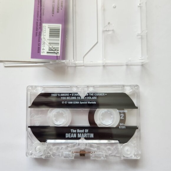 The Best Of Dean Martin Audio Cassette Tape - Picture 7 of 7